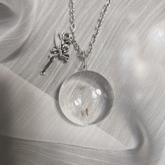 Fairy Making Wish Pendant Fidget Necklace - Picture 3 of 5